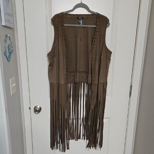 mark.  Vest with Fringe
